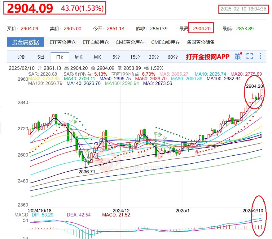 2904.20=新紀錄2025-2-10