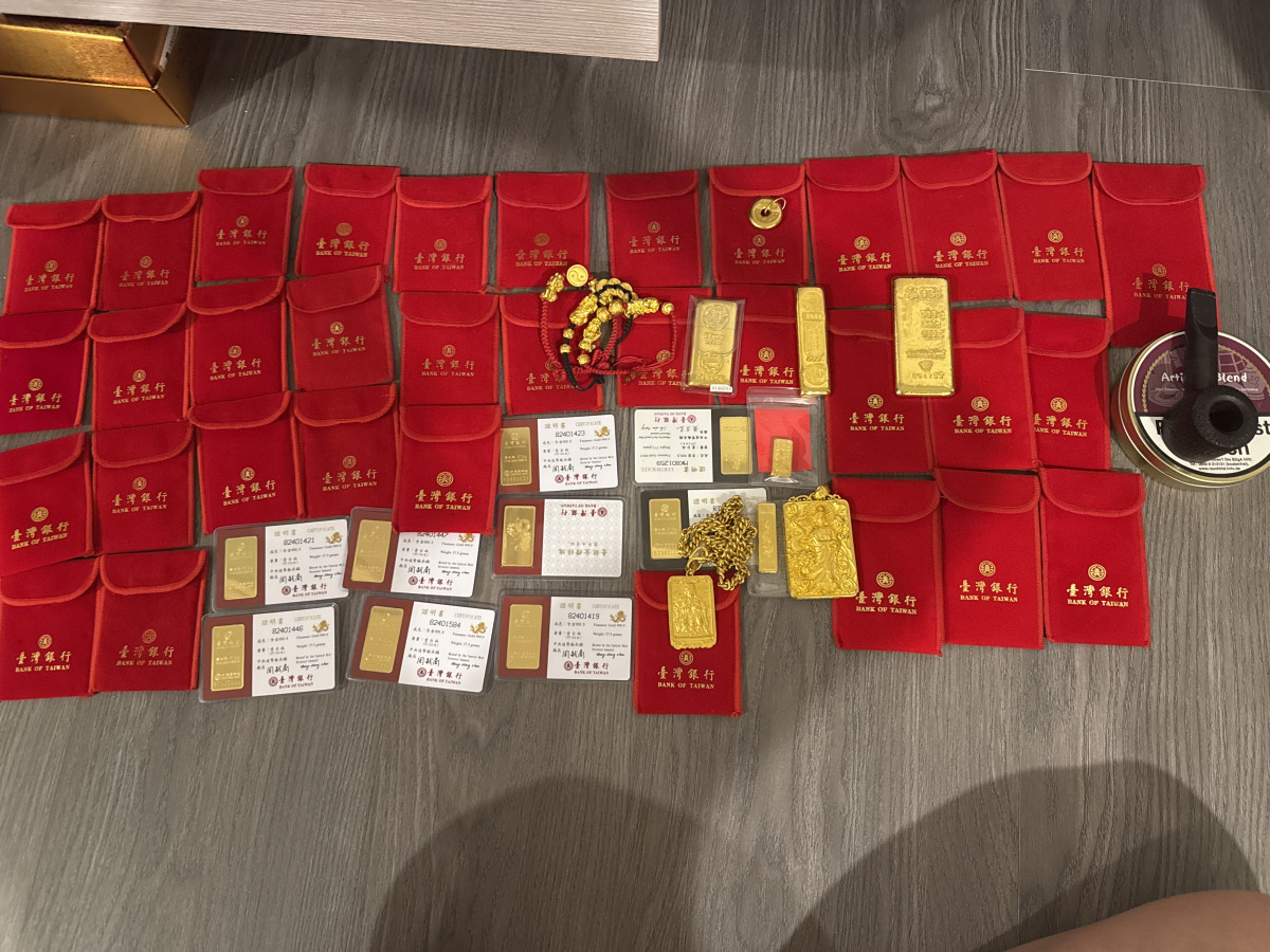 支持實體黃金👍