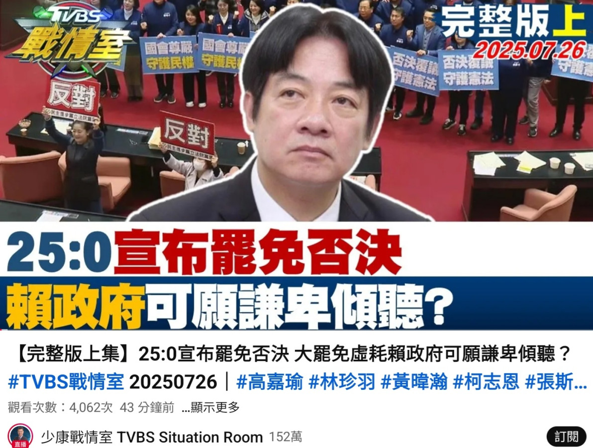 罷免都沒過有這麽剛好一定是藍綠白串通