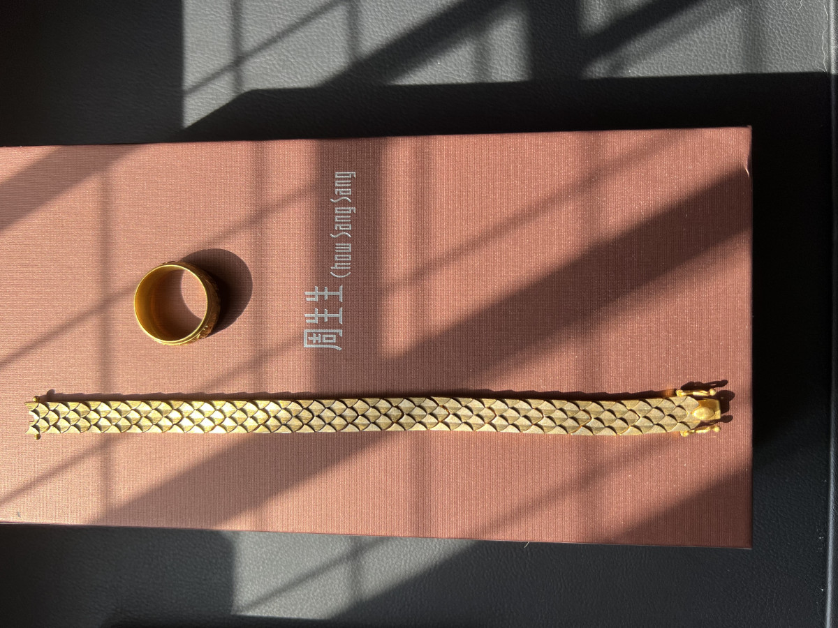 今日整理一下，發現不論是什麼時候買的黃金