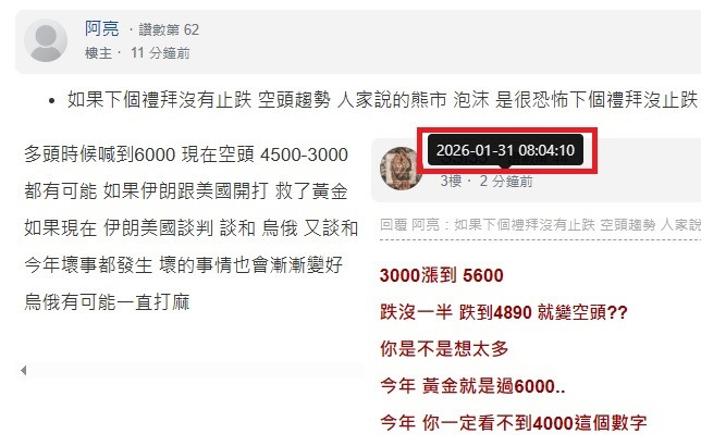 亮亮 黃金賣飛 低又不補 你到底