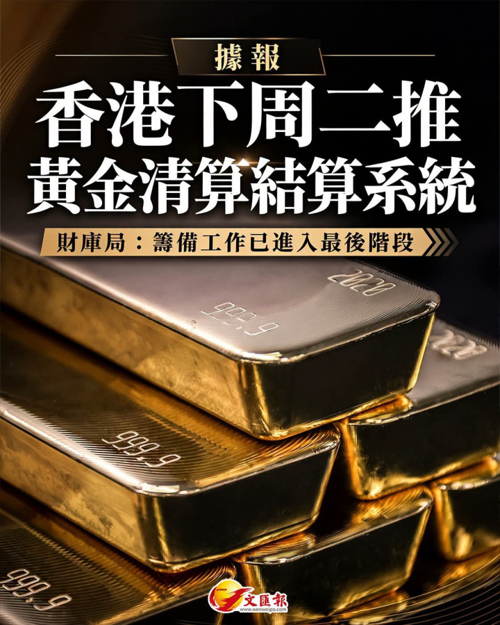 請教：香港黃金清算結算會有影響嗎？